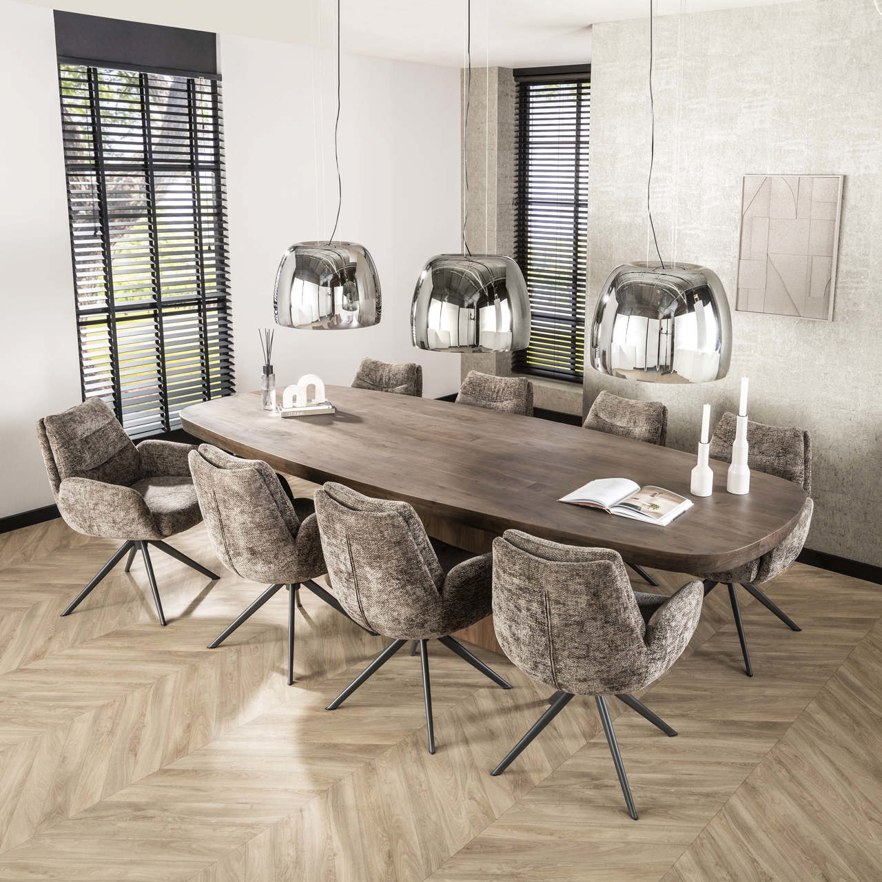 Eetkamertafel 300 arcadia oval