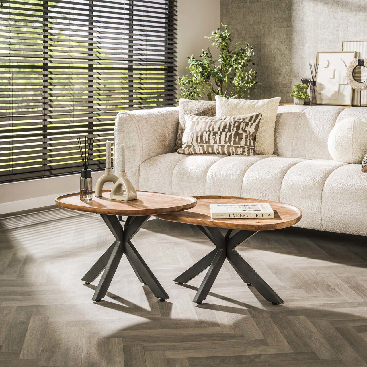 Salontafel set/2 spider