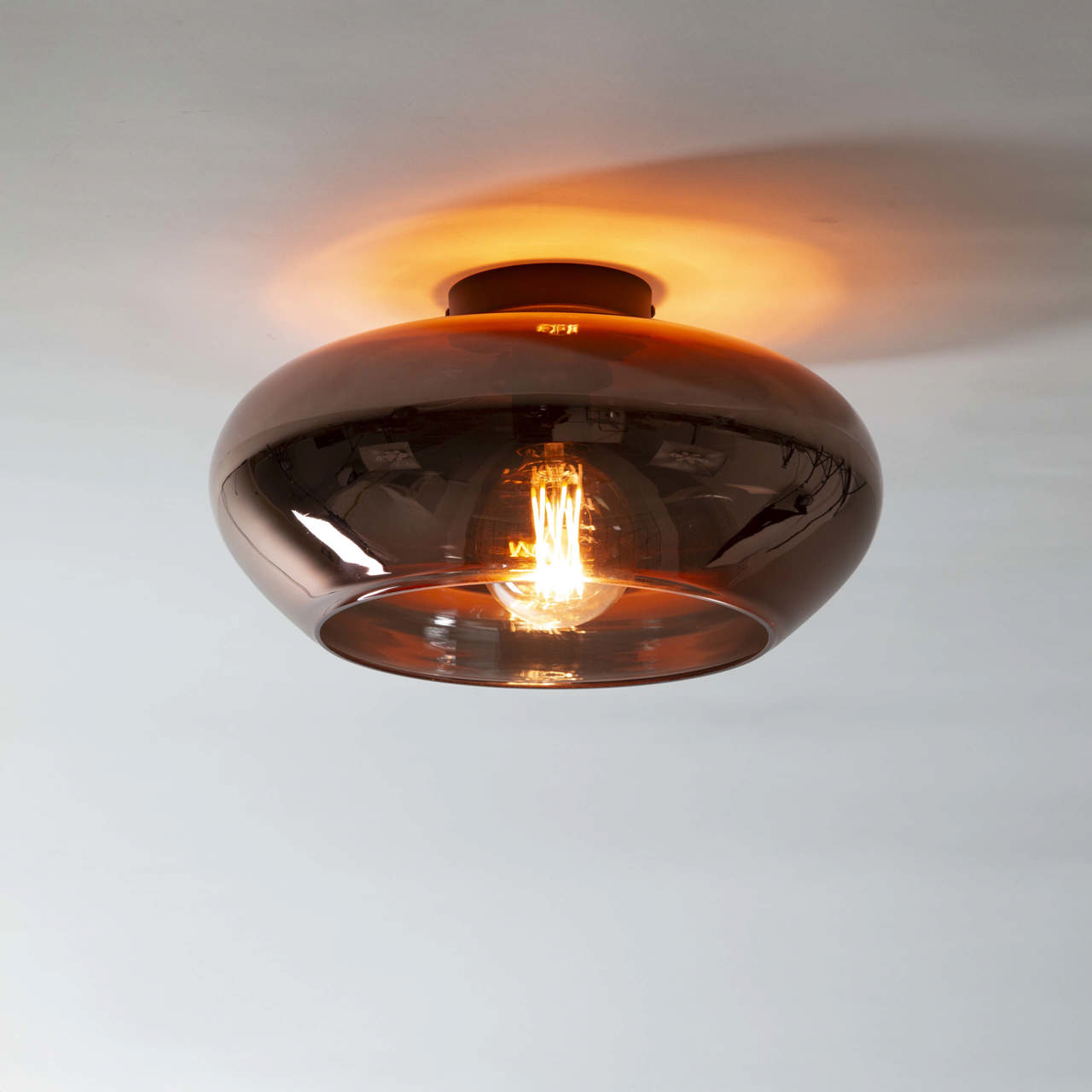 Plafondlamp elevate glass