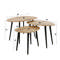 Salontafel set/3 organisch