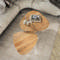 Salontafel set/2 driehoekig blad