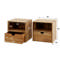 Nachtkastje set/2 XS hangend flat