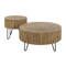 Salontafel set/2 wave rond
