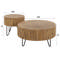 Salontafel set/2 wave rond
