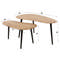 Table basse série/2 en forme de rein organique