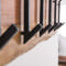 Kapstok edge 2x6 haken