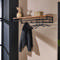 Coat rack custom 6 hooks hat shelf