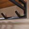 Coat rack custom 6 hooks hat shelf