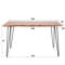 Dining table edge 130