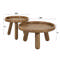 Salontafel set/2 tripod