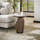 Massief acacia glaze brown