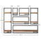 Wandplank edge 20cm