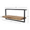 Wandplank edge 65cm