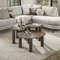 Salontafel set/3 driehoekig Maya teak