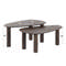 Salontafel set/2 organic Maya teak
