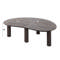Salontafel 110cm niervormig Maya teak