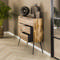 Ladekast 6L Teca strip
