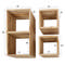 Wandschap set/3 rib