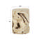 Bijzettafel natural line white