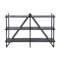Wandrek 130cm 3 laags Piega