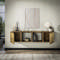 Dressoir 2D brass