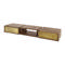 Coiffeuse 2 tiroirs brass