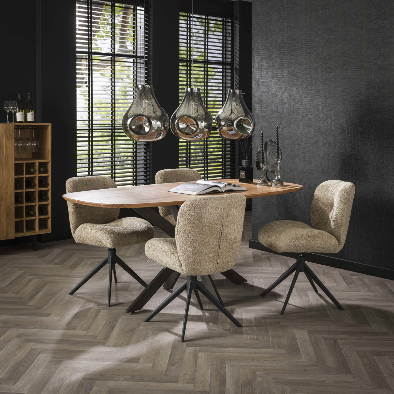 Eetkamertafel 180 Arhus Solid
