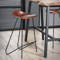 Barstoel Vintage leder VPE4