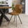 Saddle PU cowhide bruin