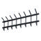 Garderobe 8 haaks breed ronde buis