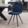 Blauw velours