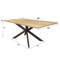 Dining table 200 herringbone veneer