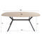 Dining table 180 Romano ceramic