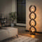 Vloerlamp 4L ring geperforeerd