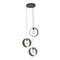 Hanglamp 3L ring geperforeerd