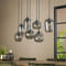 Hanglamp 4+3 hexagon mix