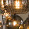 Hanglamp 4+3 hexagon mix