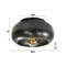 Plafondlamp sky Ø34