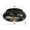 Plafondlamp sky Ø42