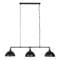 Hanglamp 3L halfronde kap-industrial tube