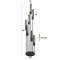 Floor lamp 7L stepped tube