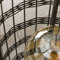 Floor lamp 2L metal blinds