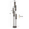 Floor lamp 5L stepped tube mesh