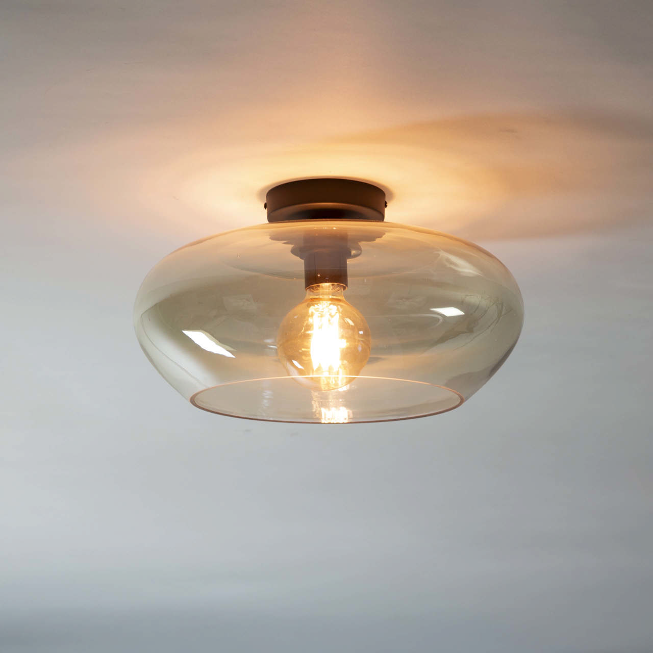 Plafondlamp elevate glass