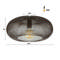 Plafondlamp Ø43 copper twist